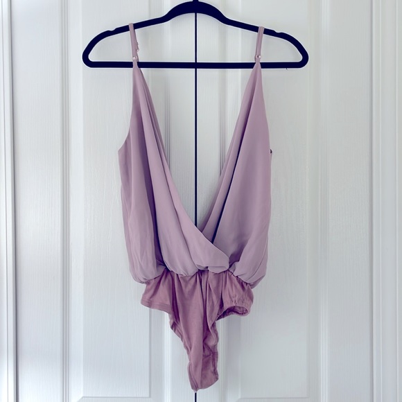 TOBI Bodysuit in Light Purple - Size: S - Picture 2 of 3